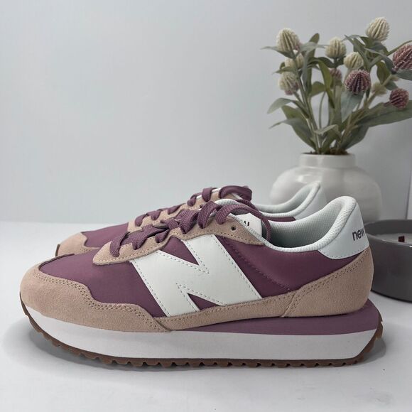 New Balance Shoes - New Balance 237V1 Retro Sneakers Dark Vintage Rose/Rosewood Women's 9.5B NWOB